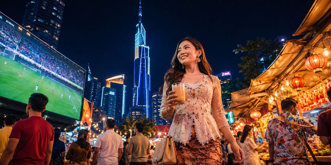Pengguna Malaysia memasang pertaruhan bola sepak dalam talian di Kuala Lumpur melalui platform 395